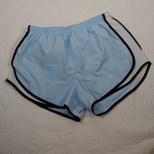 Nike women's blue running shorts